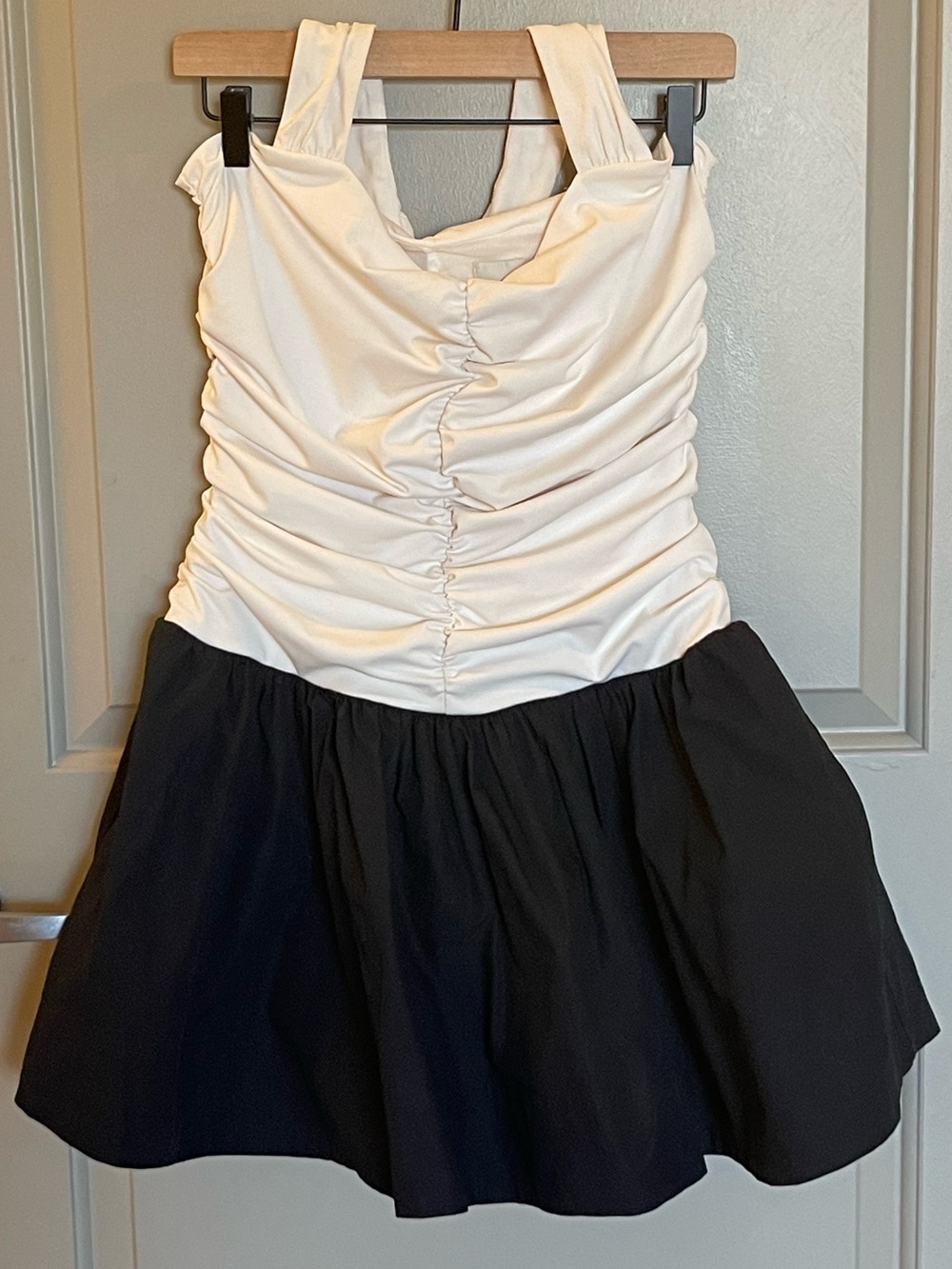 Maeve Halter Twofer Mini Dress Medium NWT